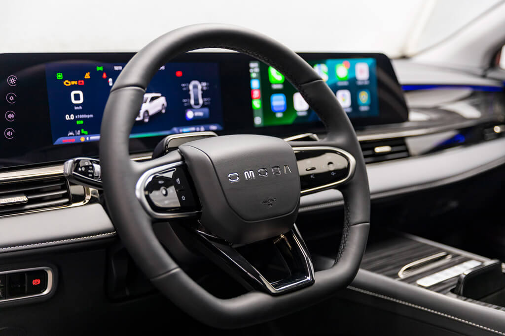 Omoda5 EV - Dizajn interiéru